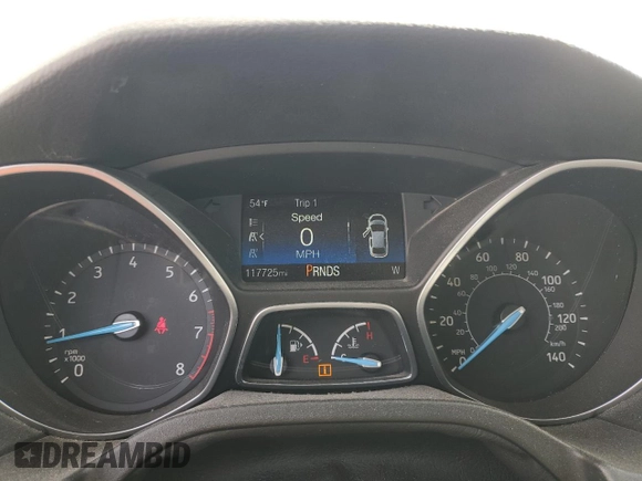 2016 Ford Focus SE with VIN 1FADP3K24GL326153, listed as a Copart auction lot 48426195 with 117,725 mi miles and Salvage Title. Bid and sale history available at carsss.com. Image 9.