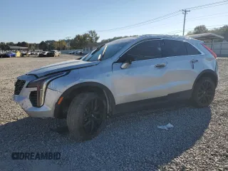 2022 Cadillac XT4 FWD Luxury with VIN 1GYAZAR4XNF128637, listed as a Copart auction lot 76907224 with Not Provided miles and Non Repairable. Bid and sale history available at carsss.com. Image 1.