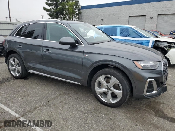 2023 Audi Q5 S line Premium Plus с VIN WA1EAAFYXP2146467, выставлен на аукционе Copart как лот 54242045 с пробегом Не указан миль и Списание • Salvage title. История ставок и продаж доступна на DreamBid. Изображение 4.