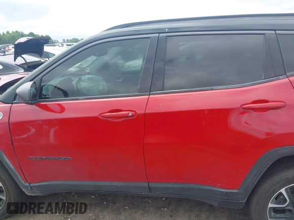2020 Jeep Compass Trailhawk with VIN 3C4NJDDB5LT166656, listed as a IAAI auction lot 42184661 with 131,080 mi miles and . Bid and sale history available at DreamBid. Image 14.