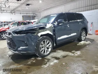 2024 Toyota Grand Highlander Hybrid XLE with VIN 5TDACAB59RS012958, listed as a Copart auction lot 42988885 with 15,567 mi miles and Salvage Title. Bid and sale history available at carsss.com. Image 1.