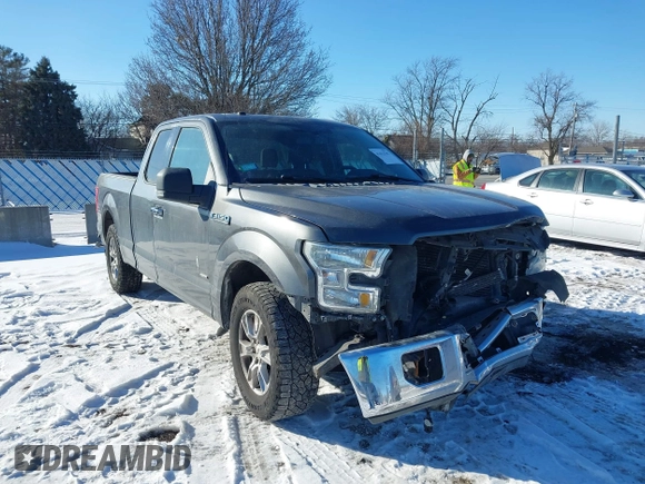 2016 Ford F-150 XL with VIN 1FTEX1CP9GFB02193, listed as a IAAI auction lot 41623702 with 155,069 mi miles and . Bid and sale history available at carsss.com. Image 1.