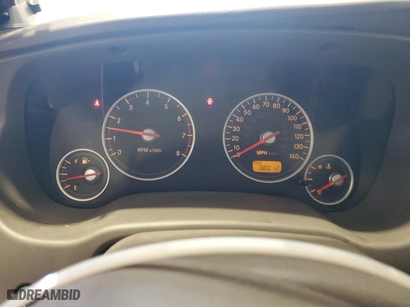 2005 Chrysler Sebring LXi with VIN 4C3AG52H65E009301, listed as a Copart auction lot 81727654 with 38,012 mi miles and Salvage Title. Bid and sale history available at carsss.com. Image 9.