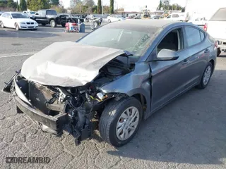 2018 Hyundai Elantra SE with VIN 5NPD74LF2JH382850, listed as a IAAI auction lot 41392884 with 49,154 mi miles. Bid and sale history available at carsss.com. Image 2.