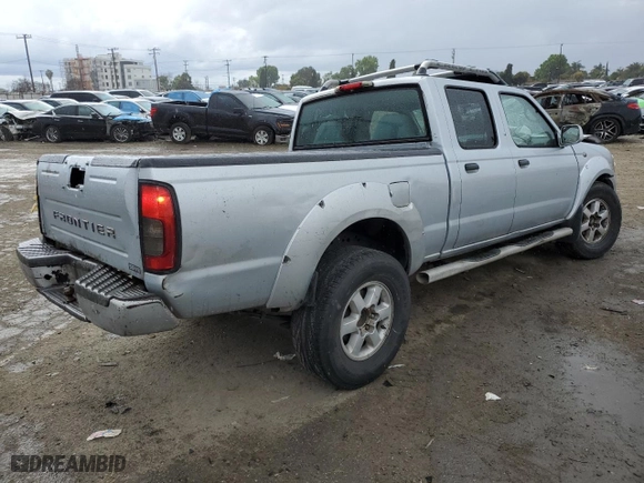 2003 Nissan Frontier 2WD SE with VIN 1N6ED29X33C424195, listed as a Copart auction lot 48763455 with 222,035 mi miles and Salvage Title. Bid and sale history available at carsss.com. Image 3.