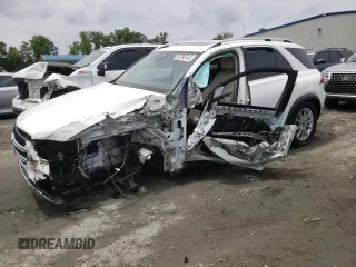 2024 Mercedes-Benz GLE 350 with VIN 4JGFB4FB9RB035122, listed as a Copart auction lot 58760145 with 32,158 mi miles and Salvage title. Bid and sale history available at DreamBid. Image 1.