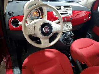 2012 FIAT 500 Pop with VIN 3C3CFFAR0CT243198, listed as a Copart auction lot 63317325 with 54,537 mi miles and Salvage title. Bid and sale history available at DreamBid. Image 8.
