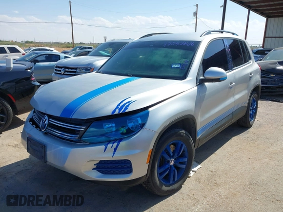 2016 Volkswagen Tiguan S with VIN WVGAV7AX9GW567790, listed as a IAAI auction lot 42352288 with 119,526 mi miles and . Bid and sale history available at DreamBid. Image 17.