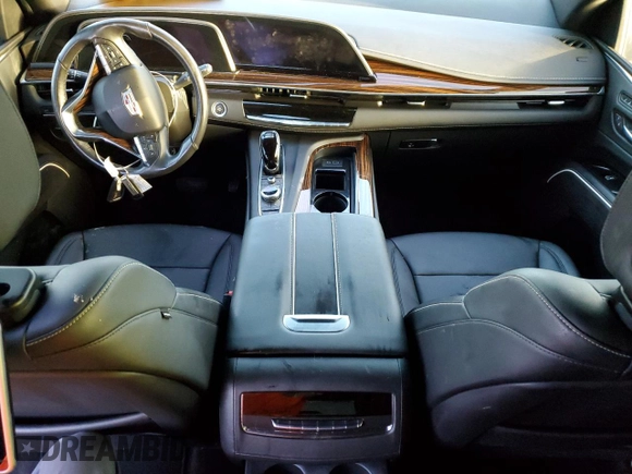 2022 Cadillac Escalade Luxury with VIN 1GYS4AKL8NR109314, listed as a Copart auction lot 77625024 with Not provided miles and Non repairable. Bid and sale history available at DreamBid. Image 8.