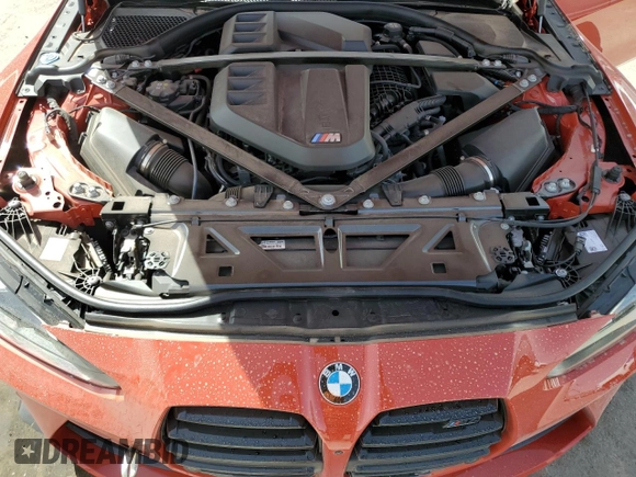 2025 BMW M4 Competition xDrive with VIN WBS33HK05SCU35235, listed as a Copart auction lot 49178585 with 1,480 mi miles and Salvage Title. Bid and sale history available at carsss.com. Image 11.
