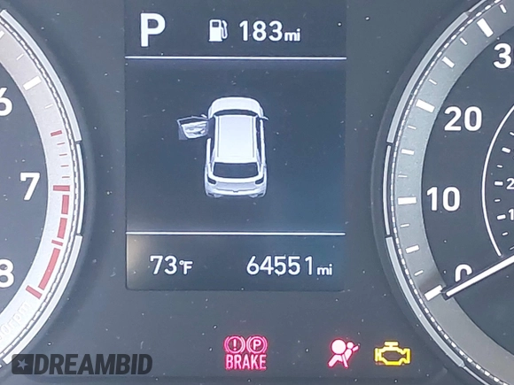 2020 Hyundai Venue SEL with VIN KMHRC8A3XLU023008, listed as a IAAI auction lot 41930278 with 64,551 mi miles. Bid and sale history available at carsss.com. Image 16.