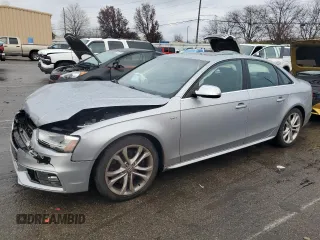 2016 Audi S4 Premium Plus with VIN WAUBGAFL5GA010102, listed as a Copart auction lot 84448004 with 151,793 mi miles and Salvage Title. Bid and sale history available at carsss.com. Image 1.