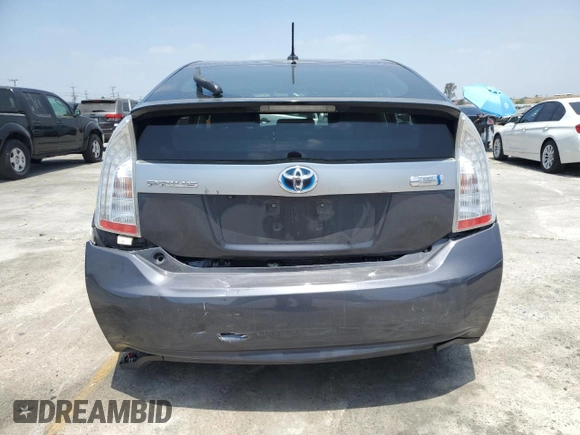 2014 Toyota Prius with VIN JTDKN3DP2E3055722, listed as a Copart auction lot 61860565 with 242,956 mi miles and Salvage title. Bid and sale history available at DreamBid. Image 6.