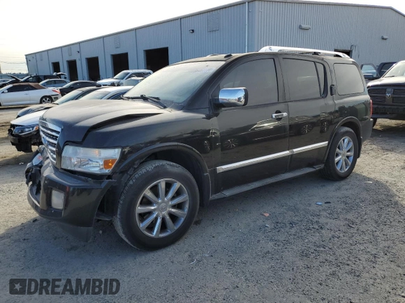 2008 Infiniti QX56 with VIN 5N3AA08C88N911548, listed as a Copart auction lot 86451114 with 225,413 mi miles and Non Repairable. Bid and sale history available at carsss.com. Image 1.