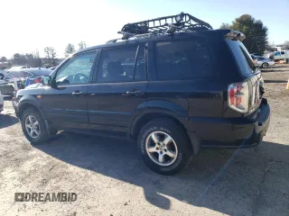 2006 Honda Pilot EX-L with VIN 5FNYF18726B019216, listed as a Copart auction lot 45735795 with 219,600 mi miles and Clean Title. Bid and sale history available at DreamBid. Image 2.