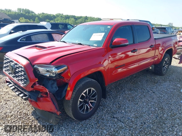 2022 Toyota Tacoma SR5 with VIN 3TMDZ5BN6NM139342, listed as a IAAI auction lot 42711808 with 46,826 mi miles and . Bid and sale history available at DreamBid. Image 2.