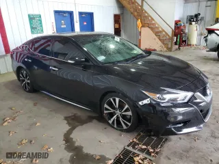 2017 Nissan Maxima SV with VIN 1N4AA6APXHC448794, listed as a Copart auction lot 84404944 with 112,228 mi miles and Salvage Title. Bid and sale history available at carsss.com. Image 4.