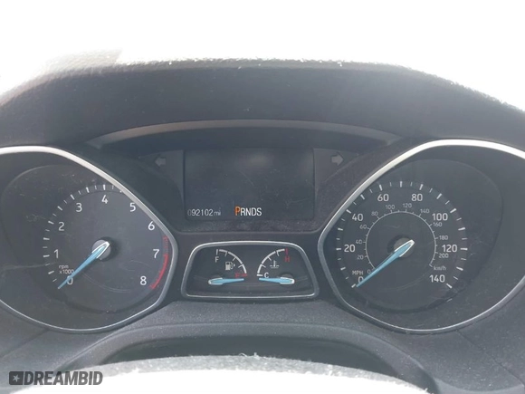 2017 Ford Focus SEL with VIN 1FADP3H21HL206514, listed as a IAAI auction lot 41864635 with 92,102 mi miles. Bid and sale history available at carsss.com. Image 7.