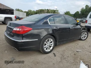 2013 Hyundai Genesis 3.8L with VIN KMHGC4DD0DU249371, listed as a Copart auction lot 51364264 with 115,861 mi miles and Salvage Title. Bid and sale history available at carsss.com. Image 3.