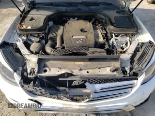 2019 Mercedes-Benz GLC 300 with VIN WDC0G4JB9KV159358, listed as a Copart auction lot 56053465 with 89,497 mi miles and Salvage title. Bid and sale history available at DreamBid. Image 12.