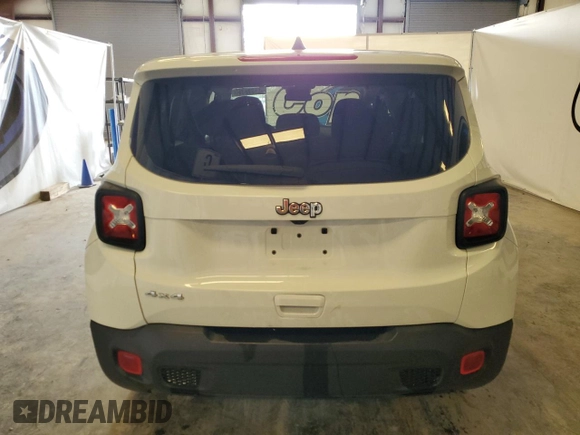 2023 Jeep Renegade Latitude with VIN ZACNJDB15PPP63553, listed as a Copart auction lot 54397375 with 38,923 mi miles and Clean Title. Bid and sale history available at carsss.com. Image 6.