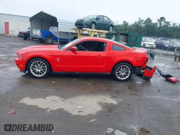 2012 Ford Mustang Premium with VIN 1ZVBP8AM7C5252191, listed as a IAAI auction lot 42498076 with 180,727 mi miles and . Bid and sale history available at DreamBid. Image 15.