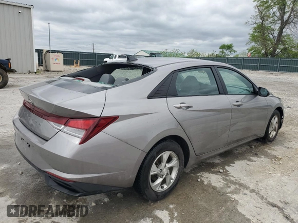 2023 Hyundai Elantra SE with VIN KMHLL4AG5PU577712, listed as a Copart auction lot 53901585 with 53,170 mi miles and Clean title. Bid and sale history available at DreamBid. Image 3.