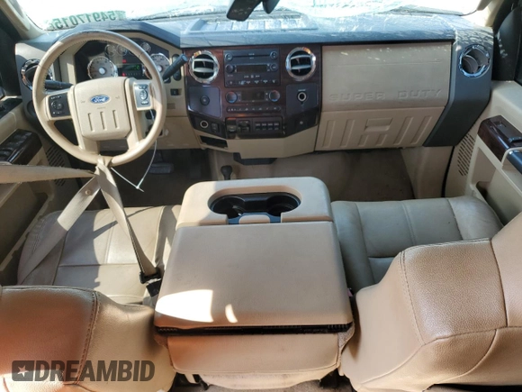 2008 Ford F-250 XL with VIN 1FTSW21R68EA06383, listed as a Copart auction lot 54917015 with 195,462 mi miles and Salvage title. Bid and sale history available at DreamBid. Image 8.