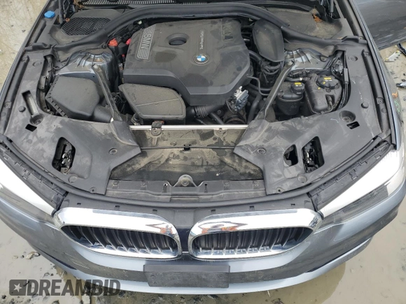2018 BMW 5 Series 530i xDrive with VIN WBAJA7C5XJG908060, listed as a Copart auction lot 51573415 with 78,918 mi miles and Salvage title. Bid and sale history available at DreamBid. Image 11.