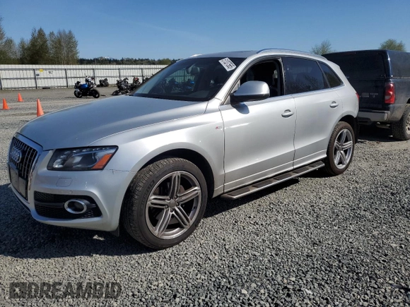 2011 Audi Q5 Prestige with VIN WA1WKAFP2BA001608, listed as a Copart auction lot 51337565 with 124,910 mi miles and Salvage title. Bid and sale history available at DreamBid. Image 1.