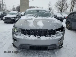 2017 Jeep Grand Cherokee Laredo with VIN 1C4RJFAG9HC726565, listed as a Copart auction lot 45647785 with 155,027 mi miles and Clean Title. Bid and sale history available at carsss.com. Image 5.