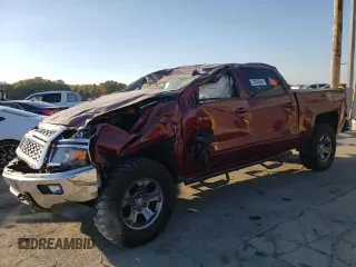 2015 Chevrolet Silverado 1500 LT with VIN 3GCUKRECXFG298791, listed as a Copart auction lot 83068894 with 0 mi miles and Salvage Title. Bid and sale history available at carsss.com. Image 1.