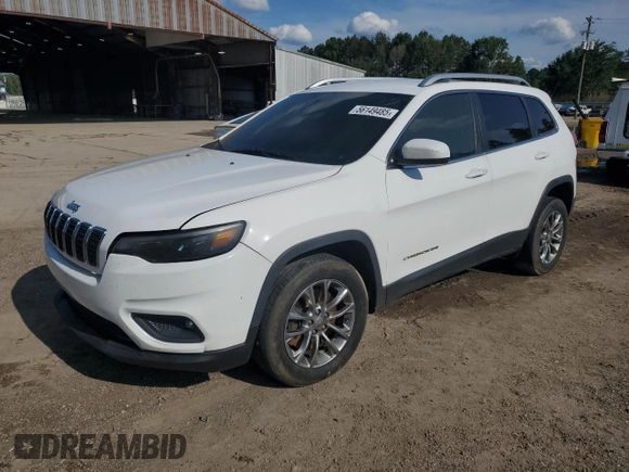 2020 Jeep Cherokee Latitude Plus с VIN 1C4PJLLB8LD586065, выставлен на аукционе Copart как лот 56149485 с пробегом Не указан миль и Списание • Salvage title. История ставок и продаж доступна на DreamBid. Изображение 1.