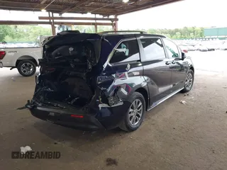 2023 Toyota Sienna LE with VIN 5TDBRKEC5PS175297, listed as a IAAI auction lot 42242777 with 79,123 mi miles and . Bid and sale history available at DreamBid. Image 4.