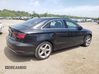 2019 Audi A3 Sedan Premium with VIN WAUBEGFFXK1019017, listed as a Copart auction lot 52562444 with 36,129 mi miles. Bid and sale history available at carsss.com. Image 3.