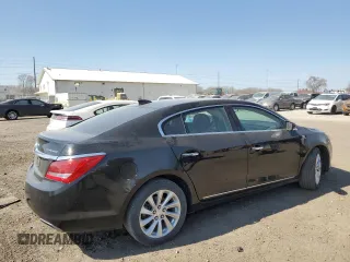 2016 Buick LaCrosse Leather with VIN 1G4GB5G35GF181380, listed as a Copart auction lot 50314955 with 134,121 mi miles and Salvage Title. Bid and sale history available at carsss.com. Image 3.