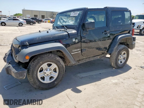 2017 Jeep Wrangler Sport with VIN 1C4AJWAG6HL506829, listed as a Copart auction lot 57708855 with 132,086 mi miles and Salvage title. Bid and sale history available at DreamBid. Image 1.
