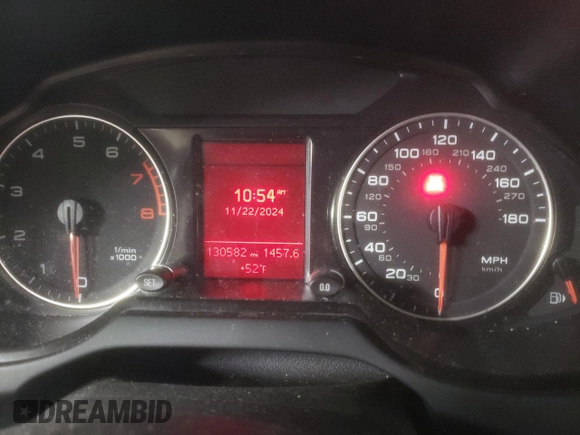 2010 Audi Q5 Premium with VIN WA1CKAFP1AA083459, listed as a Copart auction lot 81921344 with 130,582 mi miles and Salvage Title. Bid and sale history available at carsss.com. Image 9.