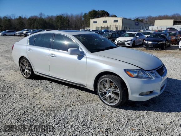 2006 Lexus GS 300 with VIN JTHCH96SX60013834, listed as a Copart auction lot 44861775 with 220,253 mi miles and Clean Title. Bid and sale history available at carsss.com. Image 4.