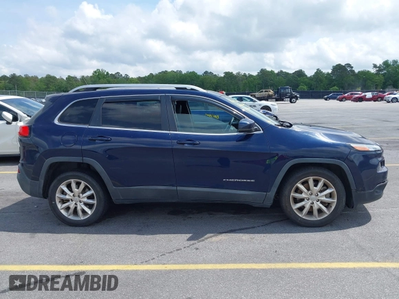 2015 Jeep Cherokee Limited with VIN 1C4PJLDS0FW602525, listed as a IAAI auction lot 42114915 with 194,530 mi miles and . Bid and sale history available at DreamBid. Image 13.