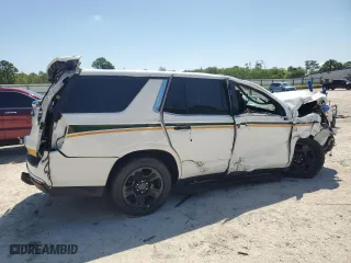 2024 Chevrolet Tahoe Commercial with VIN 1GNSCLED1RR176018, listed as a Copart auction lot 44332065 with 11,052 mi miles and Non Repairable. Bid and sale history available at carsss.com. Image 3.
