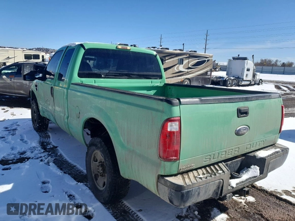 2008 Ford Super Duty F-250 SRW XL with VIN 1FTSX21YX8EA41027, listed as a Copart auction lot 45530625 with 87,934 mi miles and Salvage Title. Bid and sale history available at carsss.com. Image 2.