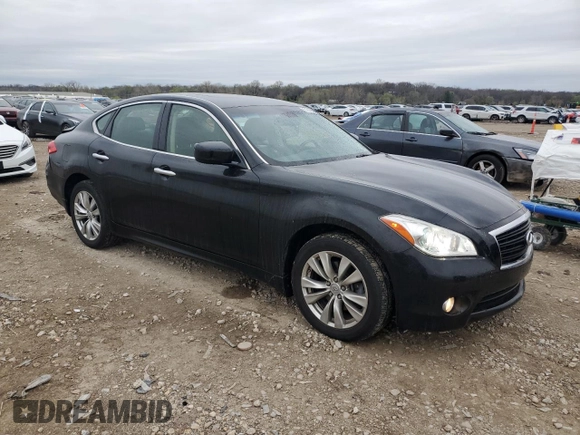 2012 Infiniti M z VIN JN1BY1AR2CM395917, wystawiony jako Copart lot #51213005 z przebiegiem 89 574 mil mil oraz Szkoda całkowita • Salvage title. Historia ofert i sprzedaży dostępna na DreamBid. Obrazek 4.