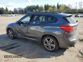 2016 BMW X1 xDrive28i with VIN WBXHT3C36G5E48019, listed as a Copart auction lot 51843235 with 95,711 mi miles and Salvage Title. Bid and sale history available at carsss.com. Image 2.