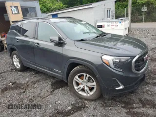 2018 GMC Terrain SLE z VIN 3GKALTEV1JL363868, wystawiony jako Copart lot #53511345 z przebiegiem 58 289 mil mil oraz Szkody całkowita. Historia ofert i sprzedaży dostępna na DreamBid. Obrazek 4.