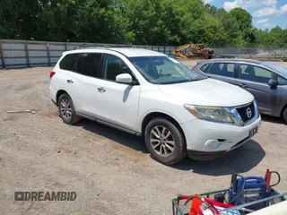 2014 Nissan Pathfinder SL with VIN 5N1AR2MNXEC646949, listed as a IAAI auction lot 42668722 with Not provided miles and . Bid and sale history available at DreamBid. Image 1.