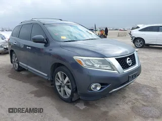 2014 Nissan Pathfinder SL with VIN 5N1AR2MN5EC634403, listed as a IAAI auction lot 41501947 with 236,352 mi miles and . Bid and sale history available at DreamBid. Image 1.