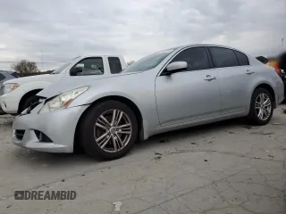 2010 Infiniti G37 x with VIN JN1CV6AR7AM252839, listed as a Copart auction lot 82555754 with 123,426 mi miles and Salvage Title. Bid and sale history available at DreamBid. Image 1.