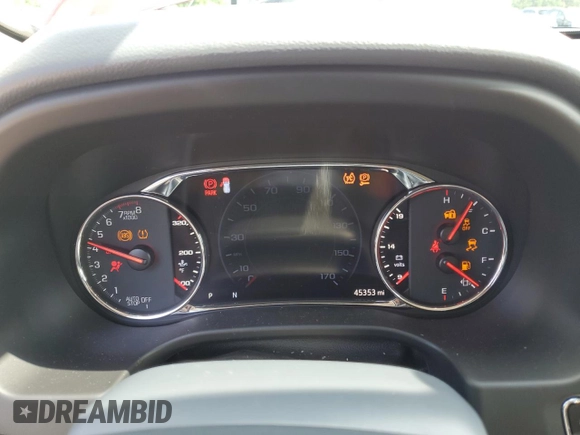 2020 GMC Acadia Denali with VIN 1GKKNPLS8LZ210849, listed as a Copart auction lot 59274965 with 45,353 mi miles and Salvage title. Bid and sale history available at DreamBid. Image 9.