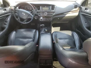 2014 Kia Cadenza Premium with VIN KNALN4D73E5137275, listed as a Copart auction lot 68643614 with 115,020 mi miles and Salvage Title. Bid and sale history available at carsss.com. Image 8.